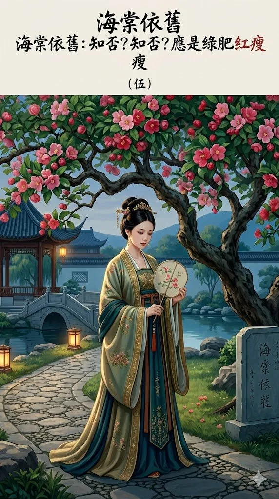 海棠依舊：知否？知否？應是綠肥紅瘦（伍）