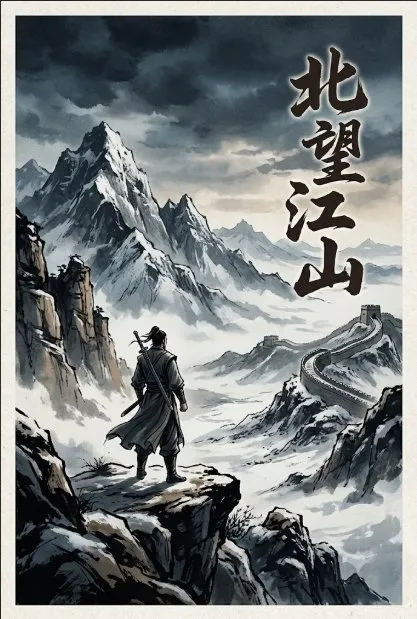 北望江山