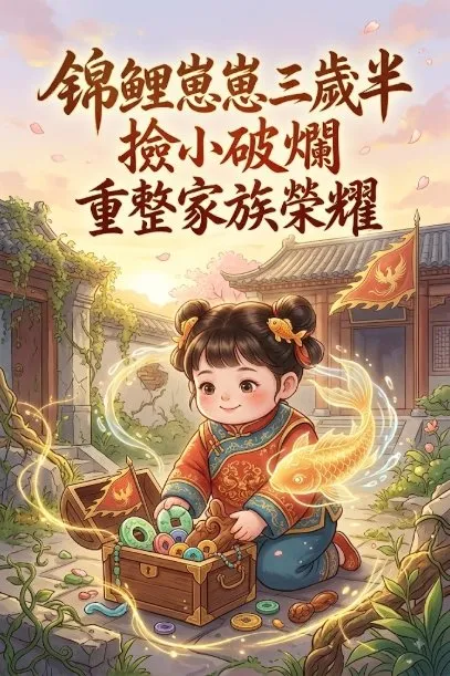 錦鯉崽崽三歲半，撿小破爛重整家族榮耀