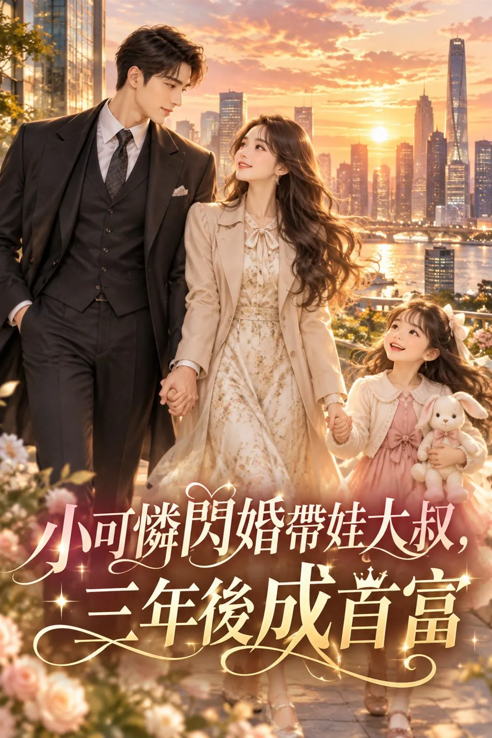小可憐閃婚帶娃大叔，三年後成首富