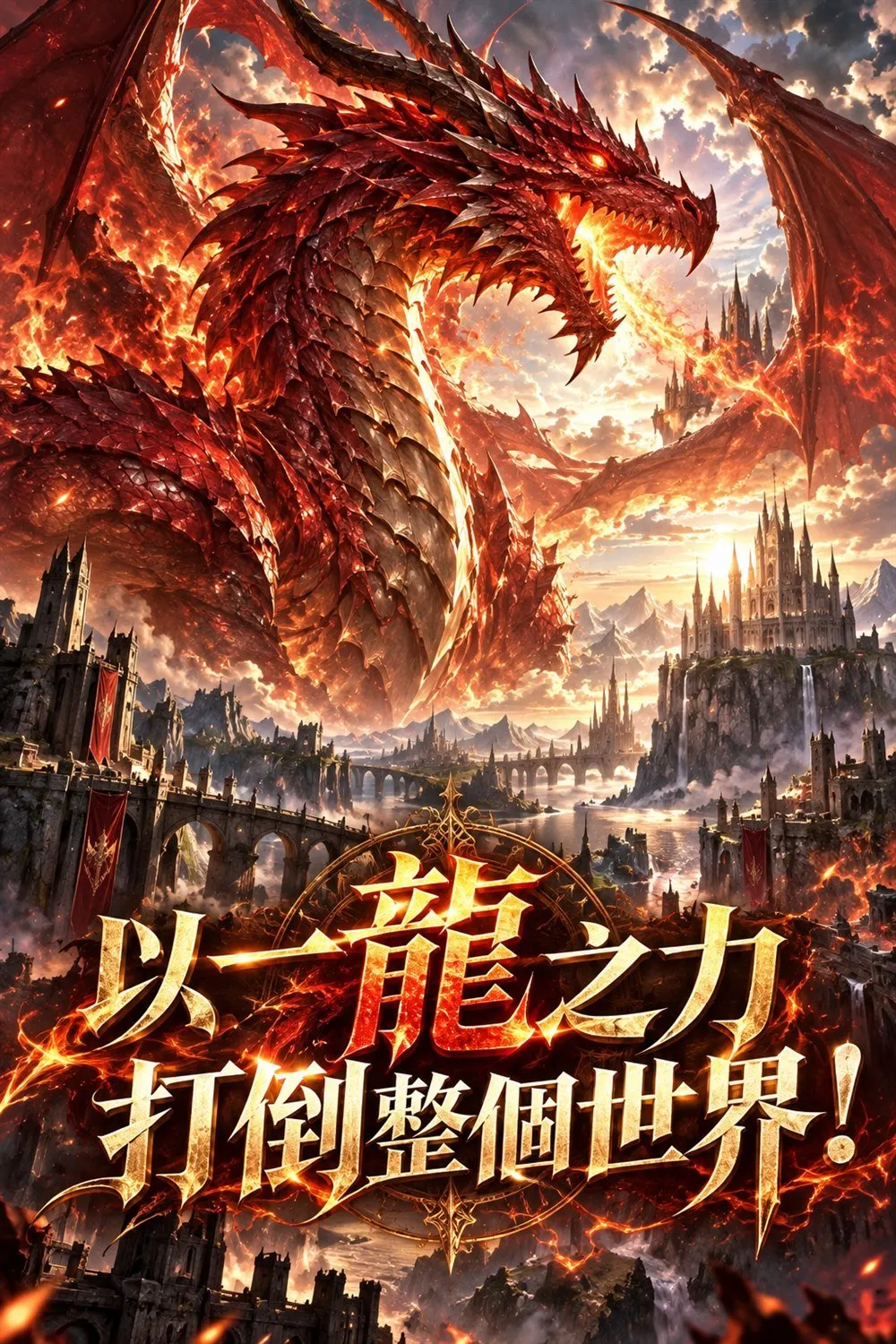 以一龍之力打倒整個世界！