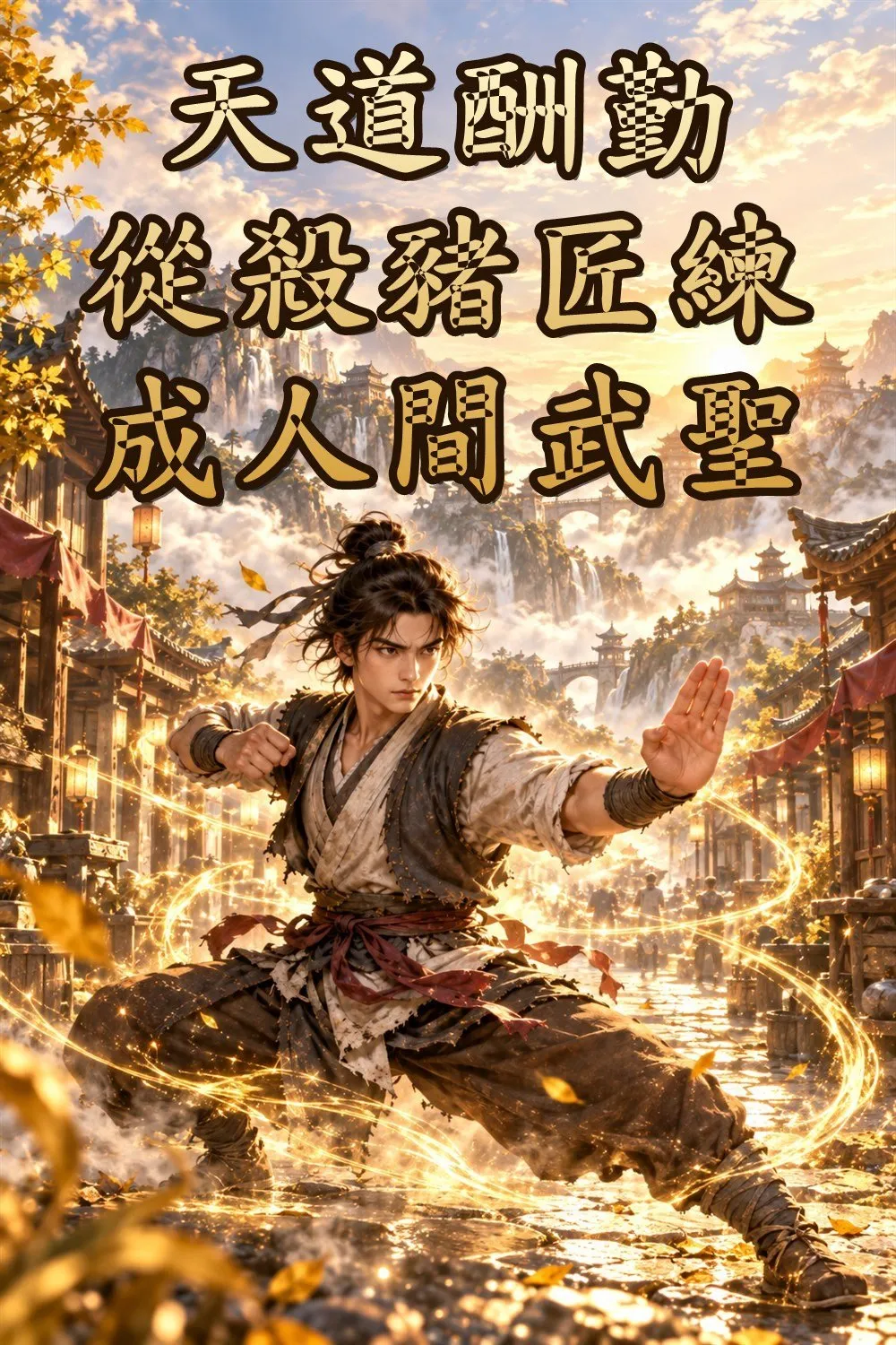 天道酬勤，從殺豬匠練成人間武聖